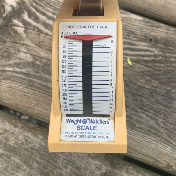 Vintage Weight Watchers Official Food Measurement Scale with Measuring Cup - Picture 3 of 10